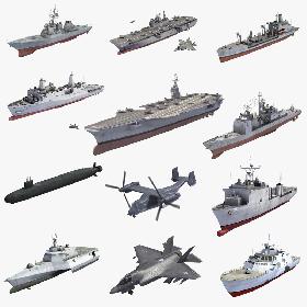 US Navy Collection 3D model